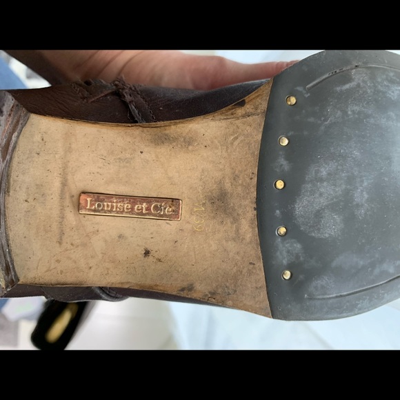 Louise Et Cie Lo-Lienz Tall Brown Riding Boots size 9M/39 - Picture 14 of 16